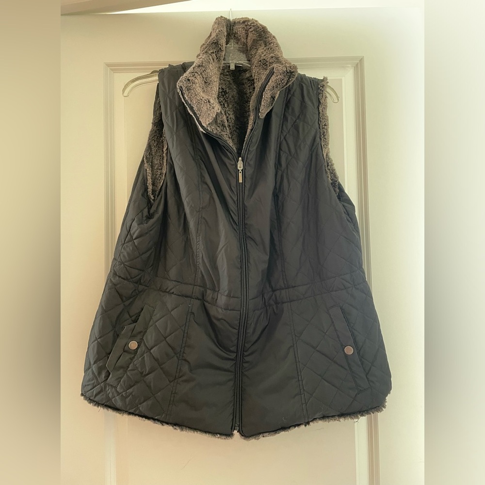 Giacca Faux Fur Lined Vest